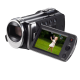 Black Camcorder with 2.7" LCD Screen and HD Video Recording