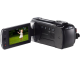 Black Camcorder with 2.7" LCD Screen and HD Video Recording