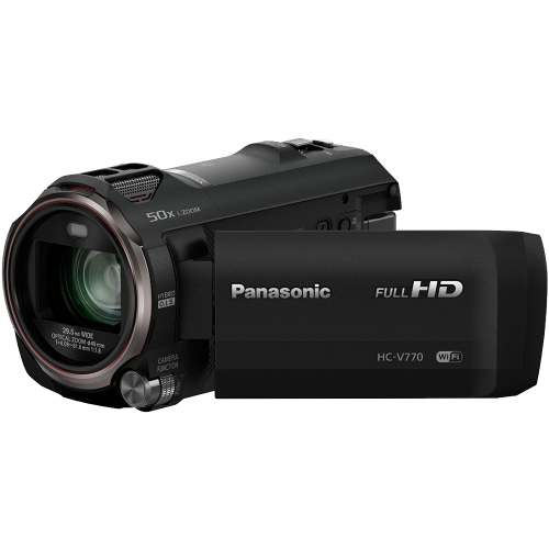 Camcorder with Wireless Smartphone Twin Video Capture